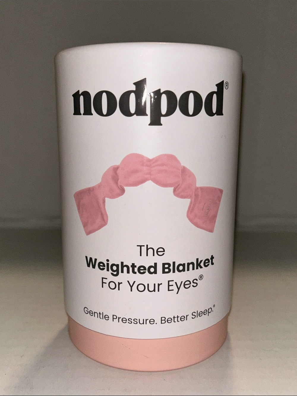 nodpod weighted blanket for eyes New pink